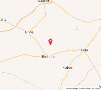 Map of Dondapur, Uttar Pradesh