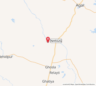 Map of Dongarkhera, Madhya Pradesh