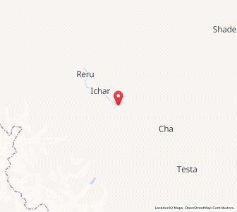 Map of Dorzong, Kashmir