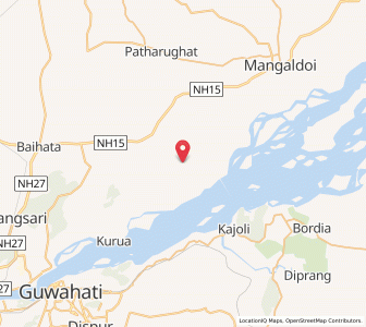 Map of Dosatan, Assam