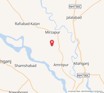 Map of Dostpur Thok, Uttar Pradesh