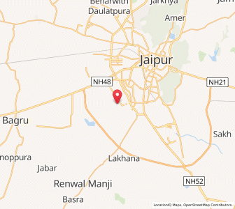 Map of Doulai, Rajasthan