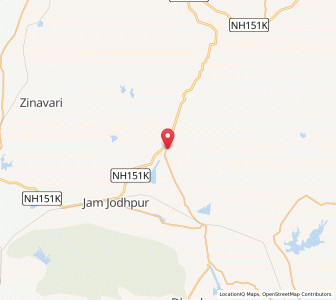 Map of Drafa, Gujarat