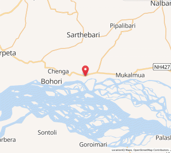 Map of Dualasal, Assam
