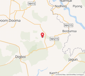 Map of Duarmara, Assam