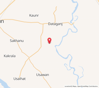 Map of Dubri, Uttar Pradesh