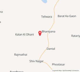 Map of Dudhali Ki Dhani, Rajasthan