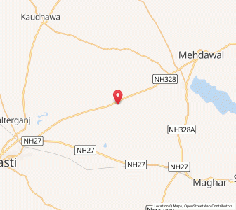 Map of Dudhara, Uttar Pradesh