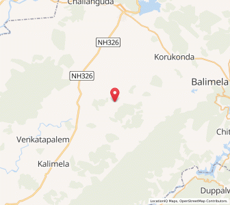 Map of Dudimeta, Chhattisgarh