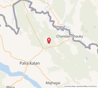 Map of Dudwa, Uttar Pradesh