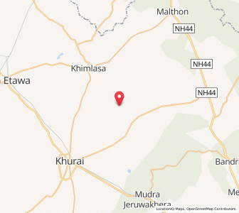 Map of Dugaha Khurd, Madhya Pradesh