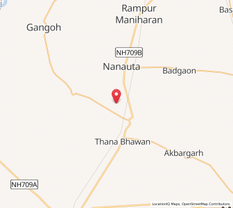 Map of Dulawa, Uttar Pradesh