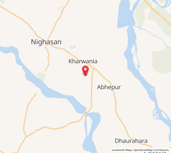 Map of Dulhi, Uttar Pradesh