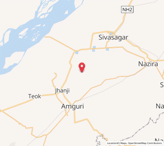 Map of Duliagaon, Assam
