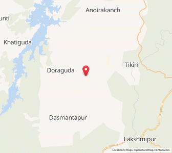 Map of Dumbagurha, Odisha
