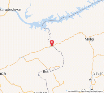 Map of Dumkhal, Gujarat