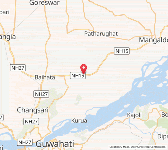 Map of Dumnichauki, Assam