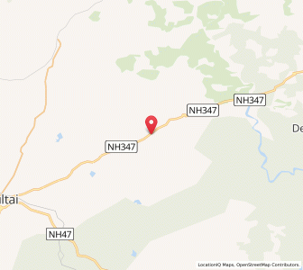 Map of Dunawa, Madhya Pradesh