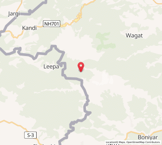 Map of Dunga Bela, Kashmir