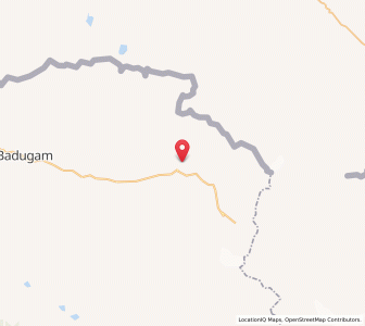 Map of Dungai Chak, Kashmir