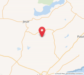 Map of Dungarpur, Rajasthan