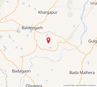 Map of Durenakhera, Madhya Pradesh