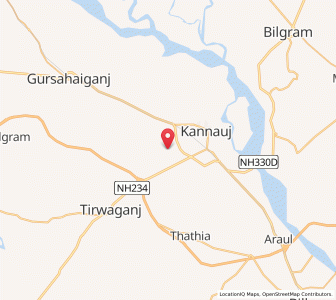 Map of Durga Purwa, Uttar Pradesh