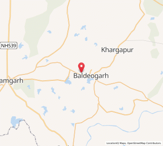 Map of Durganagar, Madhya Pradesh