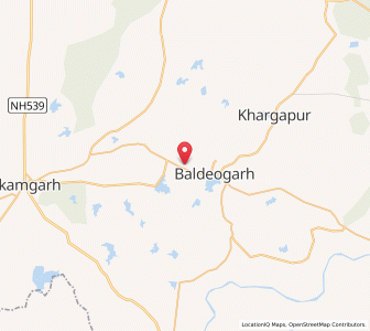 Map of Durganagarpara, Madhya Pradesh
