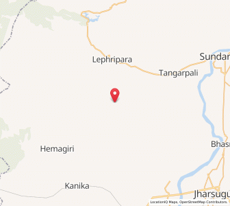 Map of Durka, Odisha