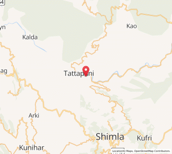 Map of Dwarsu, Himachal Pradesh