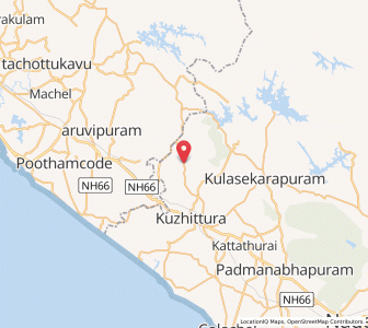 Map of Edaicode, Tamil Nadu