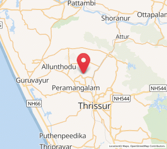 Map of Edakkulam, Kerala