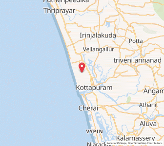 Map of Edavilangu, Kerala