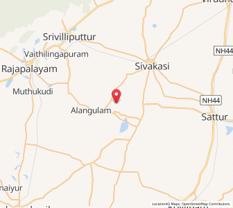 Map of Edirkottai, Tamil Nadu