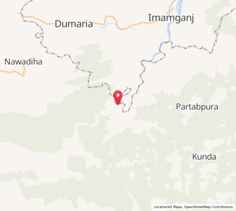 Map of Eghra, Bihar