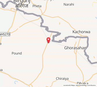 Map of Ekdari, Bihar