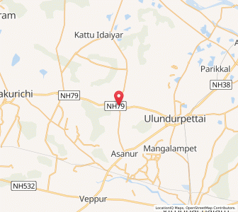 Map of Elavanasur, Tamil Nadu