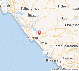 Map of Elayavur, Kerala