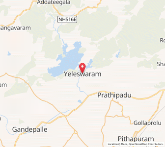 Map of Elesvaram, Andhra Pradesh