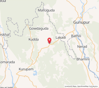 Map of Elwinpet, Andhra Pradesh