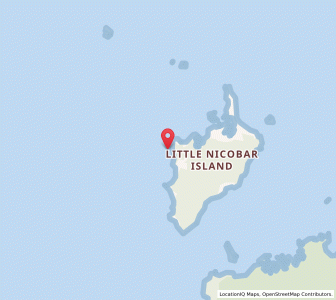 Map of Enfak, Andaman and Nicobar Islands