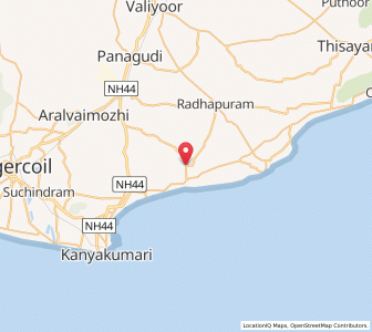 Map of Erukkandurai, Tamil Nadu