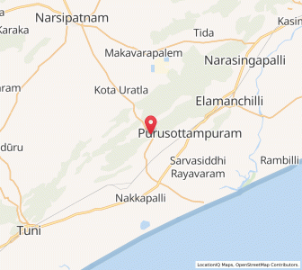 Map of Etikoppaka, Andhra Pradesh