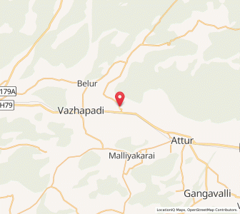 Map of Ettapur, Tamil Nadu