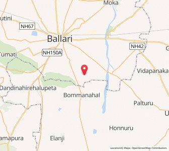 Map of Ettinabudihalu, Karnataka