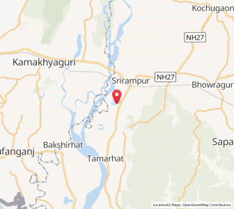 Map of Failaguri, Assam