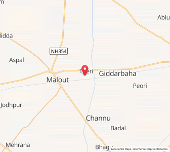 Map of Fakarsar, Punjab