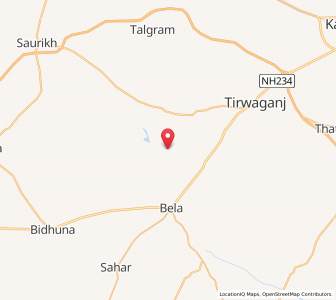 Map of Fakir Purwa, Uttar Pradesh