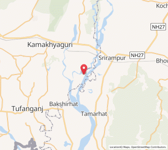 Map of Falimari, West Bengal